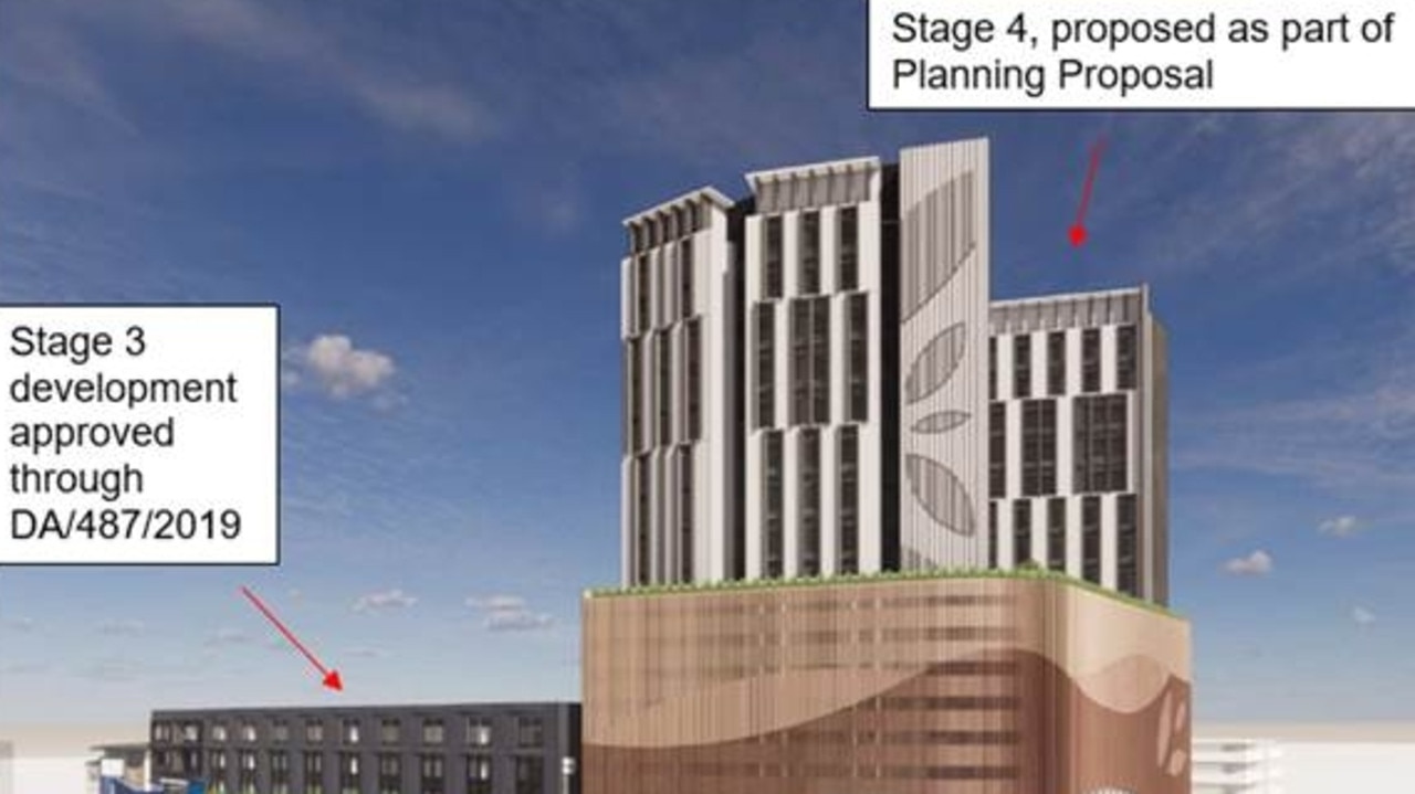 Stage four is the last part of the private hospital’s redevelopment and will dwarf the third stage, which is under construction.