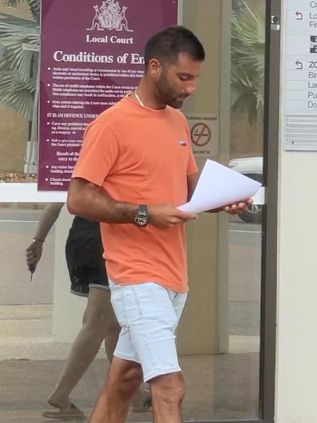 Nickolas Nicolakis leaves the Darwin Local Court