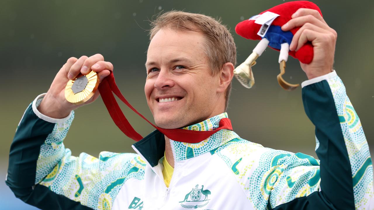 Curtis McGrath delivered one of two final gold medals to Team Australia’s tally after he and James Turner both won their events on day 10. Picture: Steph Chambers/Getty Images