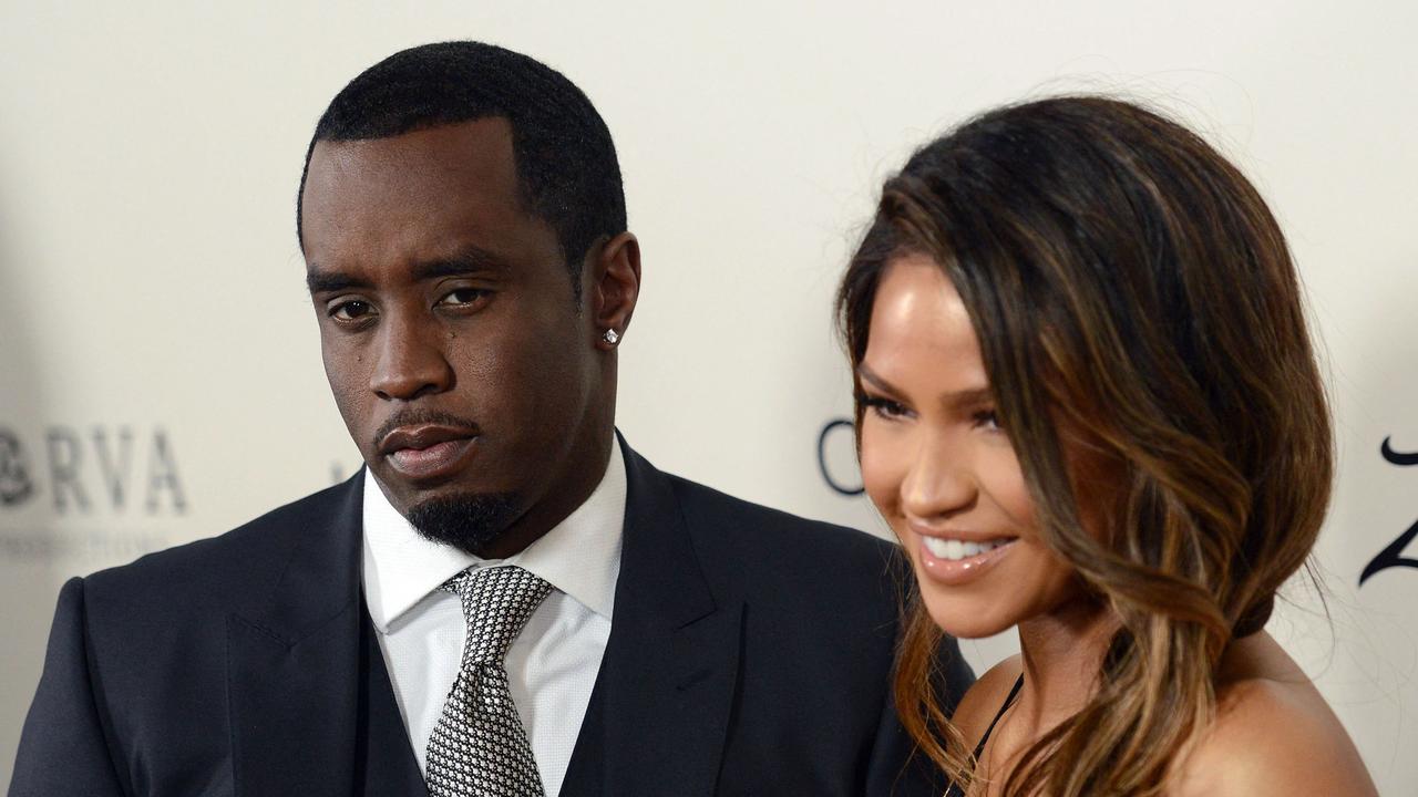 Diddy and Cassie in 2016. Picture: AFP