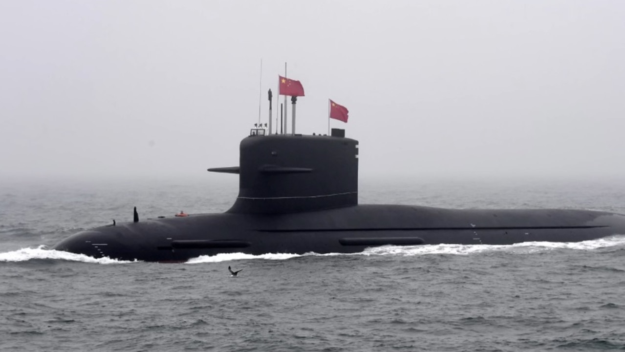 A Chinese Type 093 nuclear-powered attack submarine. Picture: Chinese MoD