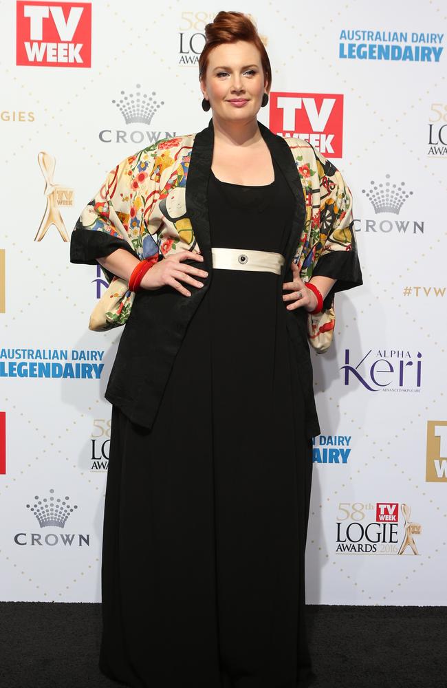 Claire Bowditch at the 58th annual TV Week Logie Awards. Picture Julie Kiriacoudis