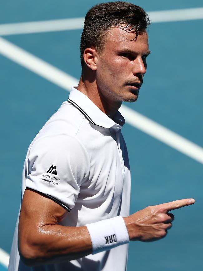 Marton Fucsovics has little sympathy for Djokovic. (Photo by Mark Metcalfe/Getty Images)