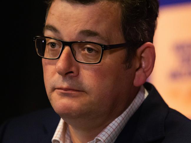 MELBOURNE, AUSTRALIA - NewsWire Photos - SEPTEMBER 23, 2021: The Victorian Premier, Daniel Andrews, provides a covid update. Picture: NCA NewsWire/Sarah Matray