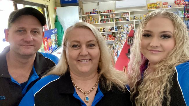 After 17 years behind the counter, the Hamilton family, Ashley, Natalie and their daughter Levanna are moving on from the Conondale General Store.