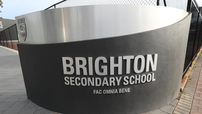 Brighton Secondary School issued the warning after the man as seen near the school.