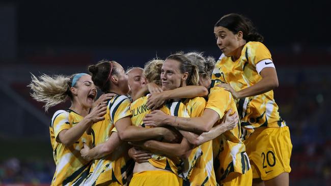 The Matildas have a new coach. Picture: Ashley Feder/Getty