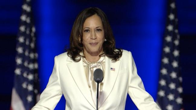 Vice President elect Kamala Harris speaks