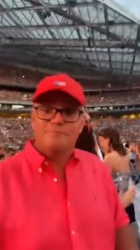 Scott Morrison rocks out at Taylor Swift concert in Sydney