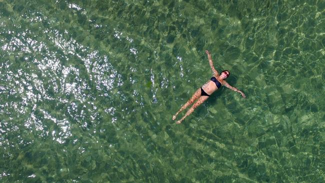 Enjoy the clear, clean waters at Hampton Beach. Picture: Alex Coppel.