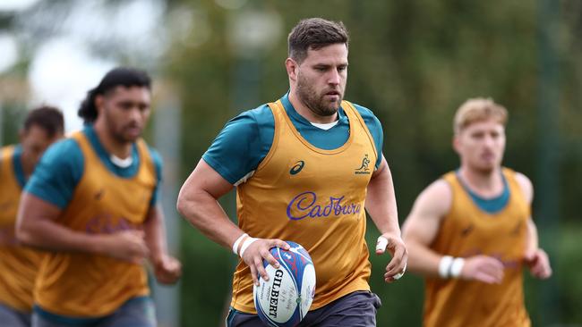 The Wallabies will miss the quarter-finals of a Rugby World Cup for the first time if they lose to Wales. Picture: Getty Images