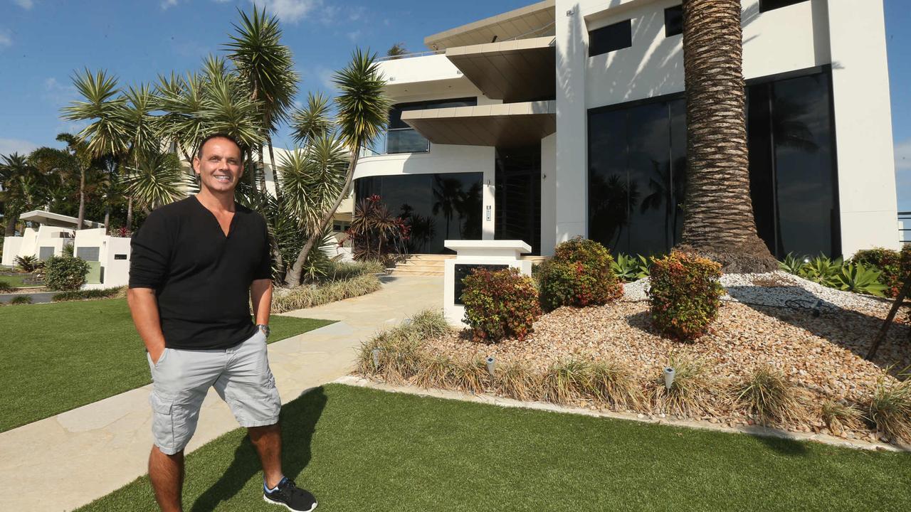 Home owner Michael Kuhn is downsizing after years enjoying the aquatic lifestyle with his family. Picture: Mike Batterham