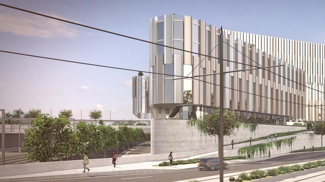 An artist impression of now canned ‘new’ Women's and Children's Hospital Adelaide.