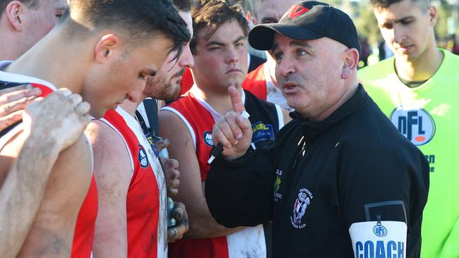 Watsonia coach George Lattouf. Picture: Josie Hayden