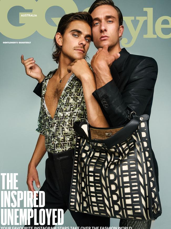 The Inspired Unemployed gracing the cover of GQ Style