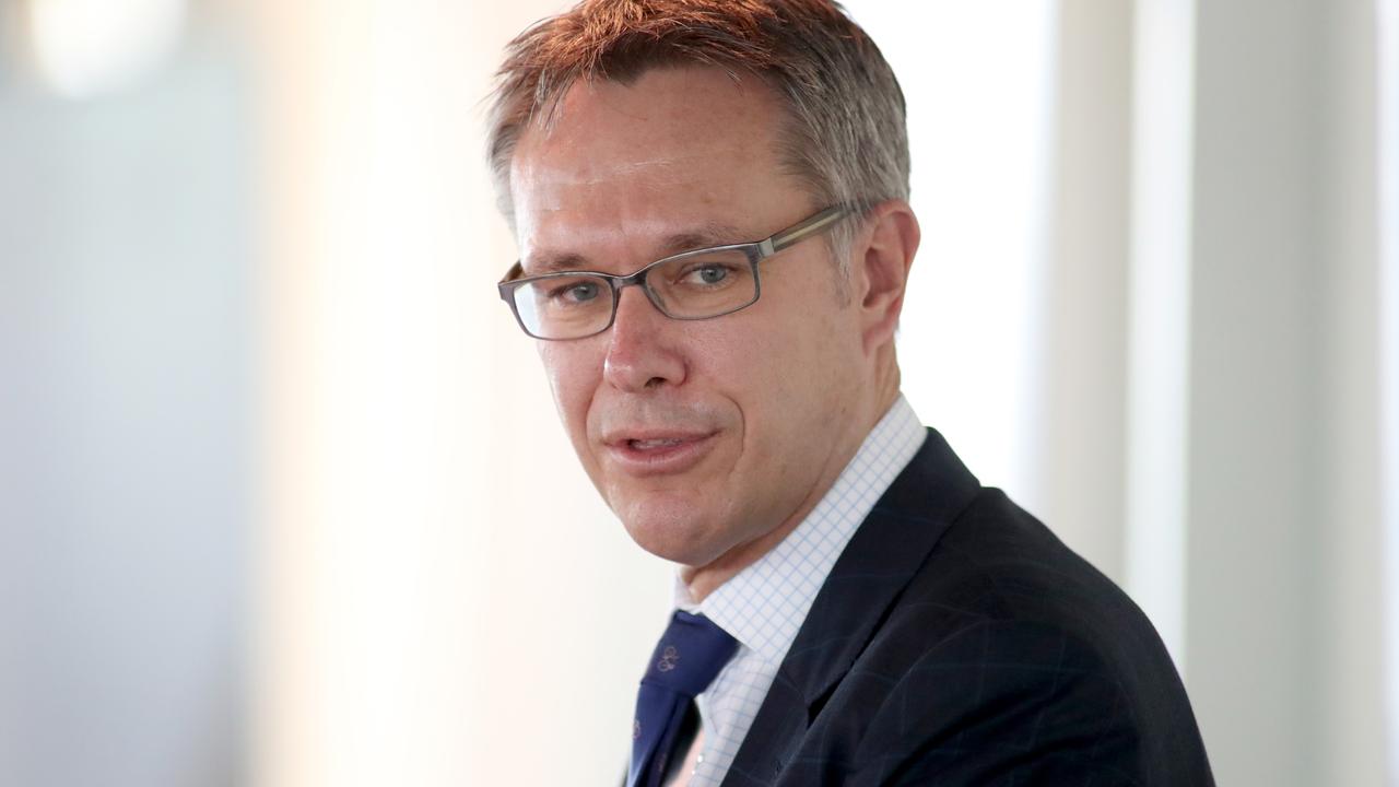 Outgoing Fortescue Future Industries director and former Reserve Bank of Australia deputy governor Guy Debelle. Picture: AAP Image/Kelly Barnes.