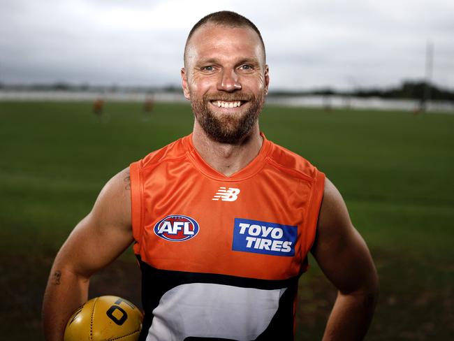 Jake Stringer, the new recruit for the GWS Giants poses for a portrait on November 29, 2024.. Photo by Phil Hillyard (Image Supplied for Editorial Use only - **NO ON SALES** - Â©Phil Hillyard )