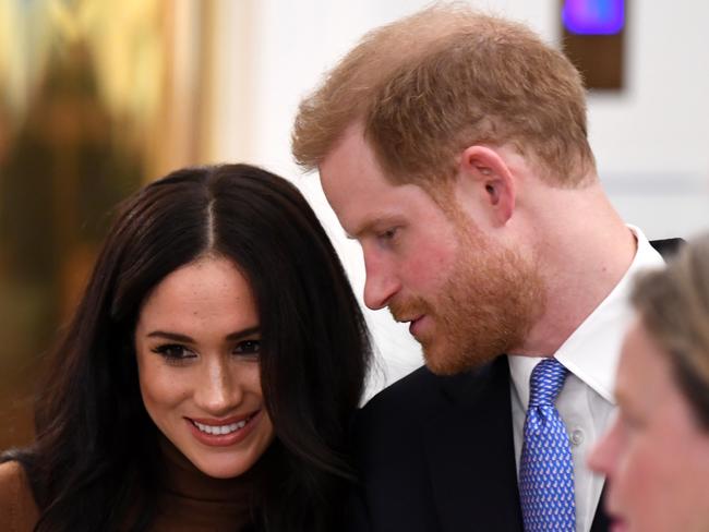 Harry previously slammed the media, describing the coverage of his wife Meghan as a ‘relentless campaign’. Picture: WPA Pool/Getty Images