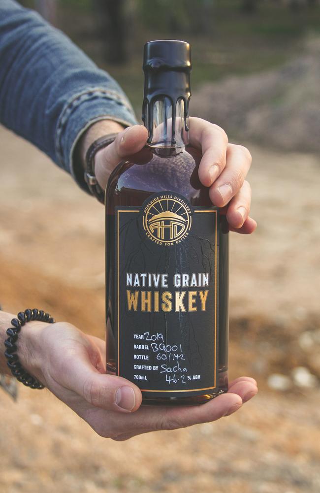 Adelaide Hills Distillery’s Native Grain Whiskey.