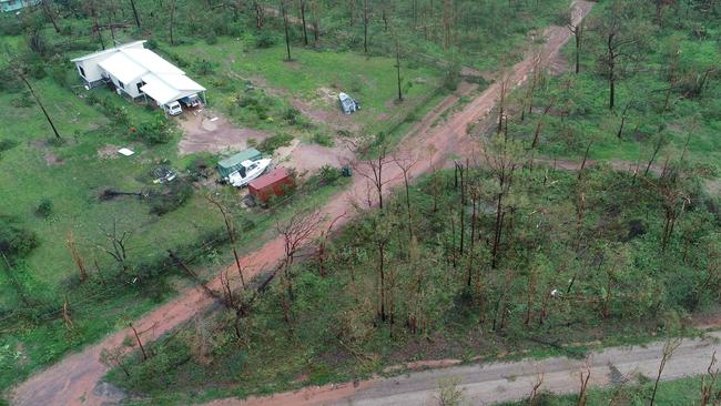 Lockhart River damage. PHOTO: QFES