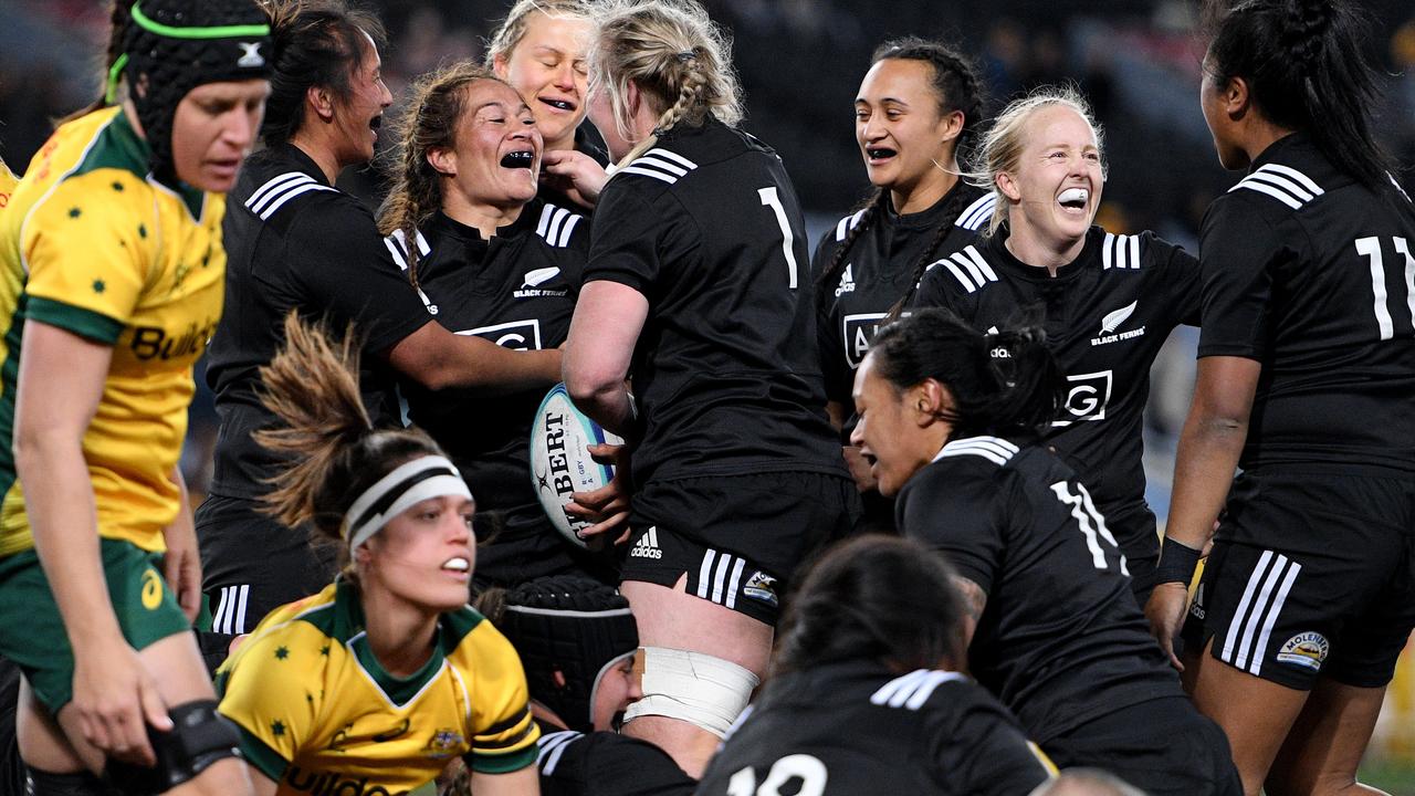 New Zealand Black Ferns beat Australia Wallaroos in historic women’s ...