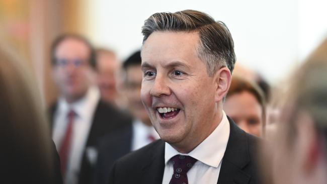 Minister for Health and Aged Care Mark Butler made the announcement. Picture: NewsWire / Martin Ollman