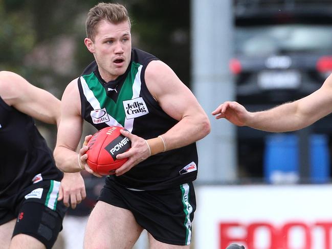 Jeremy Grocott goes for a run. Picture: Hamish Blair