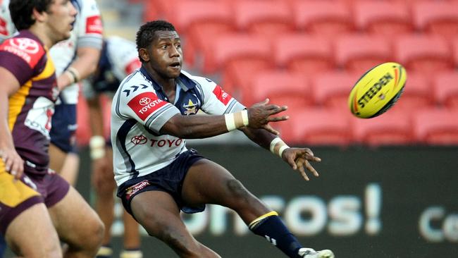  NRL - Round 1 Toyota Cup U20's Brisbane Broncos VS North Queensland Cowboys from Suncorp Stadium in Brisbane. James Segeyaro. 