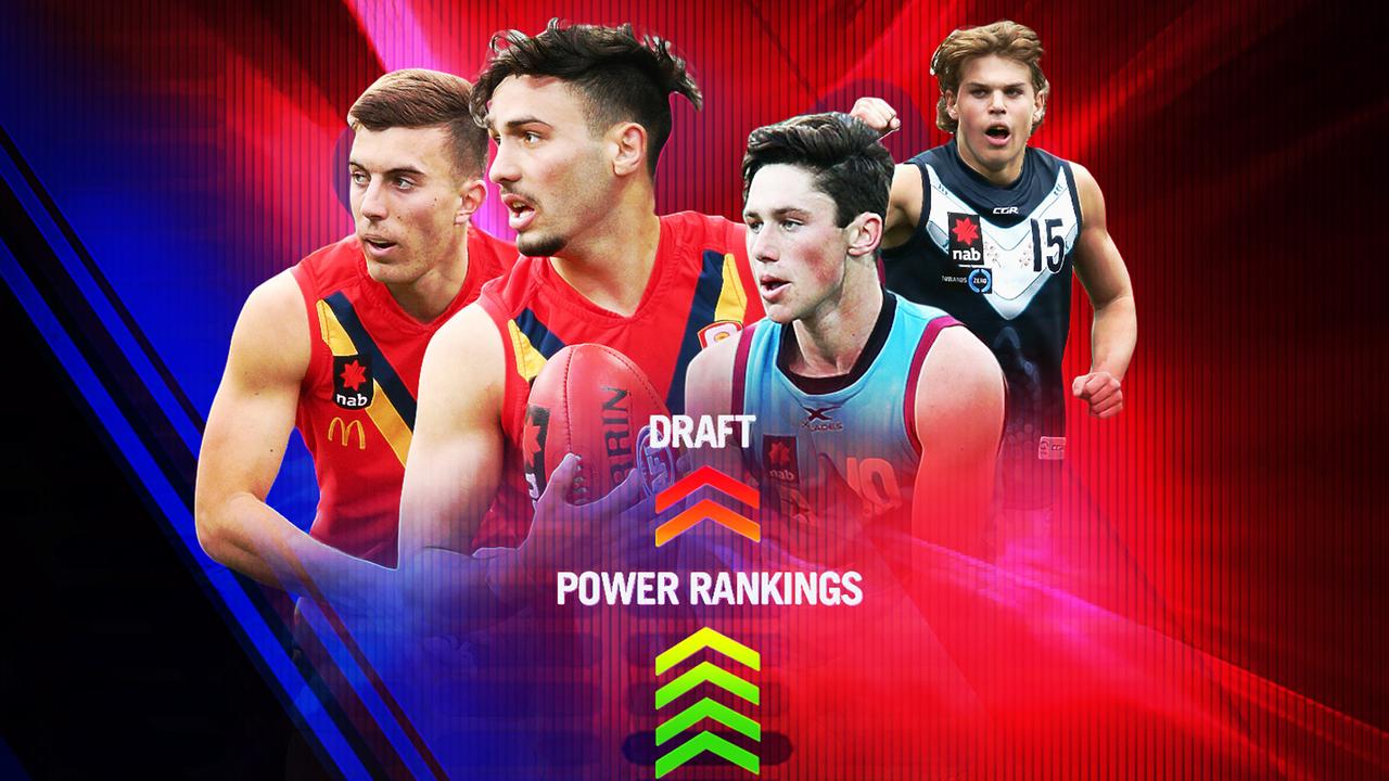 Champion Data's AFL Draft Power Rankings.
