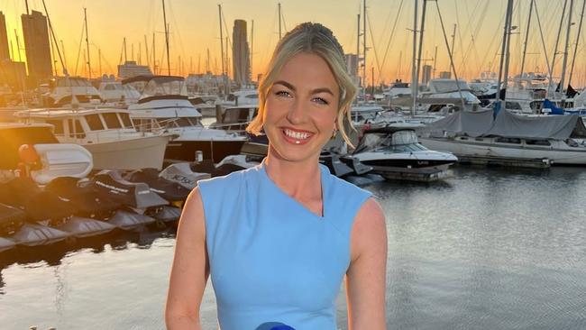 9News Gold Coast reporter Yasmin Bonnell. Photo: Instagram.