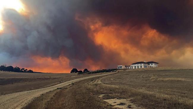 The current bushfire emergency shows no sign of easing in northern NSW &amp; southern Queensland. Picture: Fire &amp; Rescue NSW Station 468