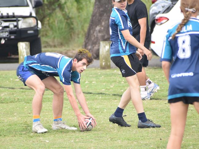 Action from the Red Rooster Junior Touch Carnival at Cyril Connell Fields, Rockhampton, on November 5, 2022.