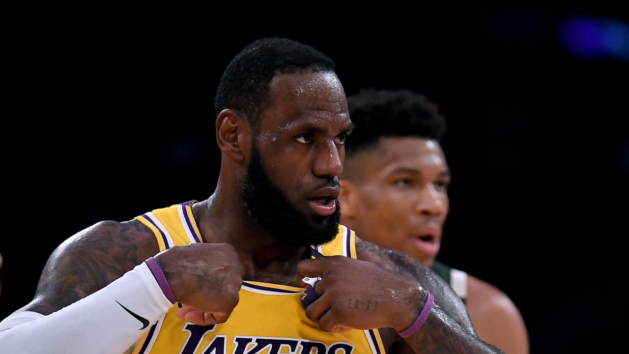 NBA: LeBron James leads Lakers to victory over Bucks