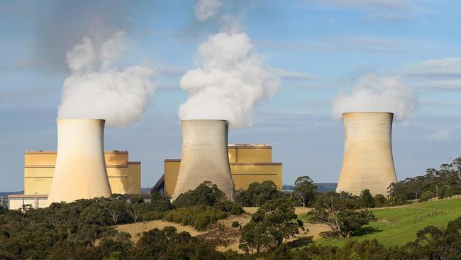 The Yallourn Power Station in Victoria. Picture: Mark Stewart