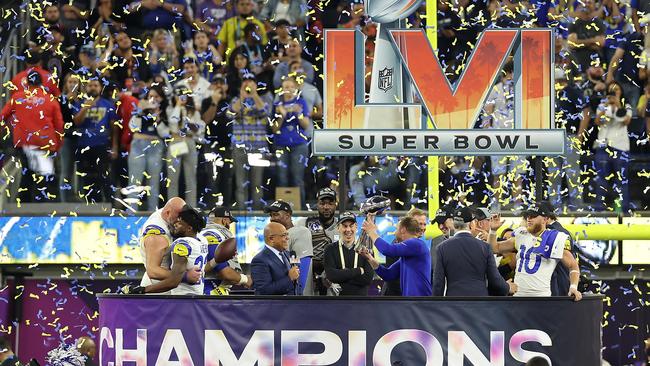 SoFi Stadium, which has a roof, hosted the Super Bowl last year. Picture: Getty Images