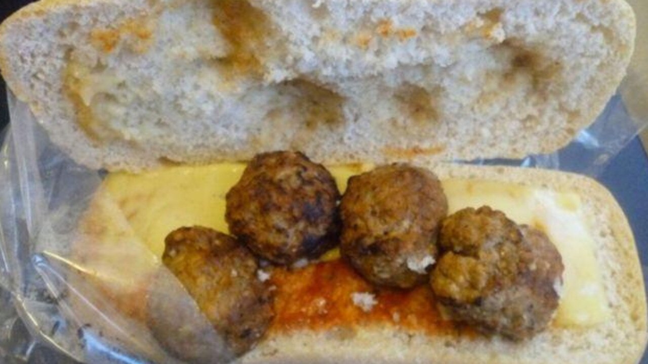 I'd rather eat the napkin that this.