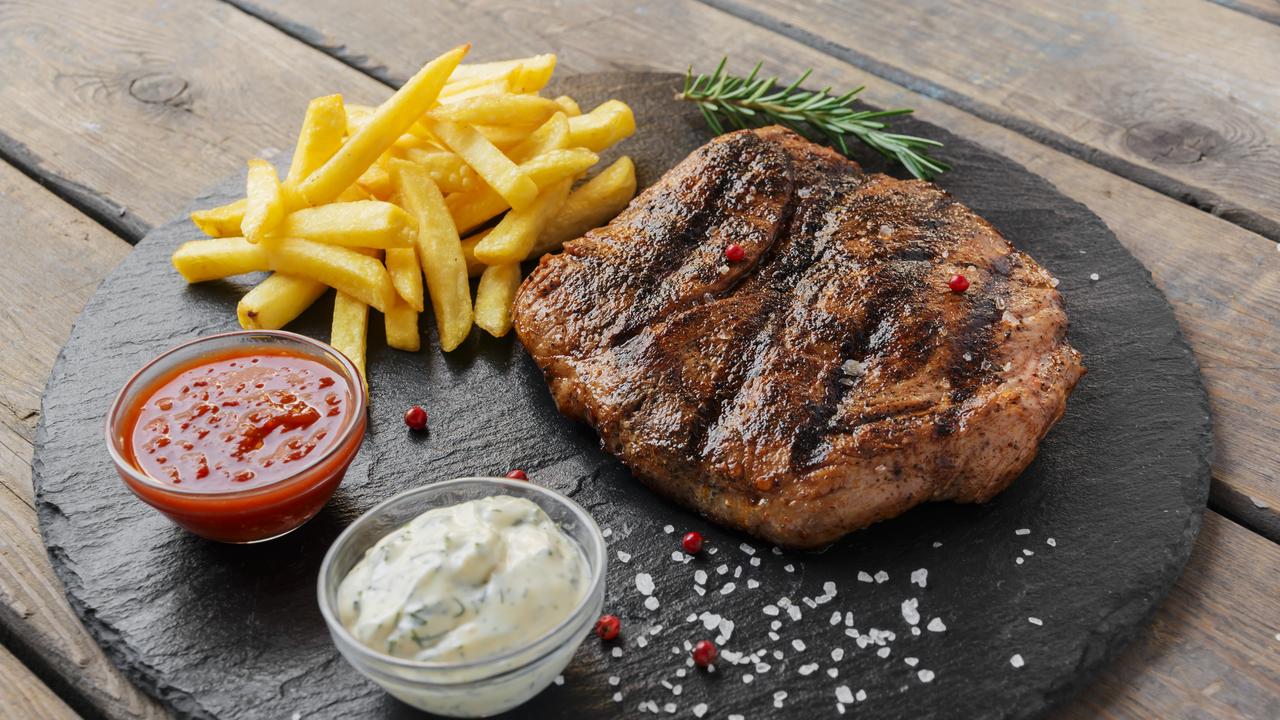 The old pub sign showed a steak for 80 cents. Picture: iStock