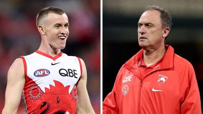 Chad Warner and John Longmire. Photos: Getty Images