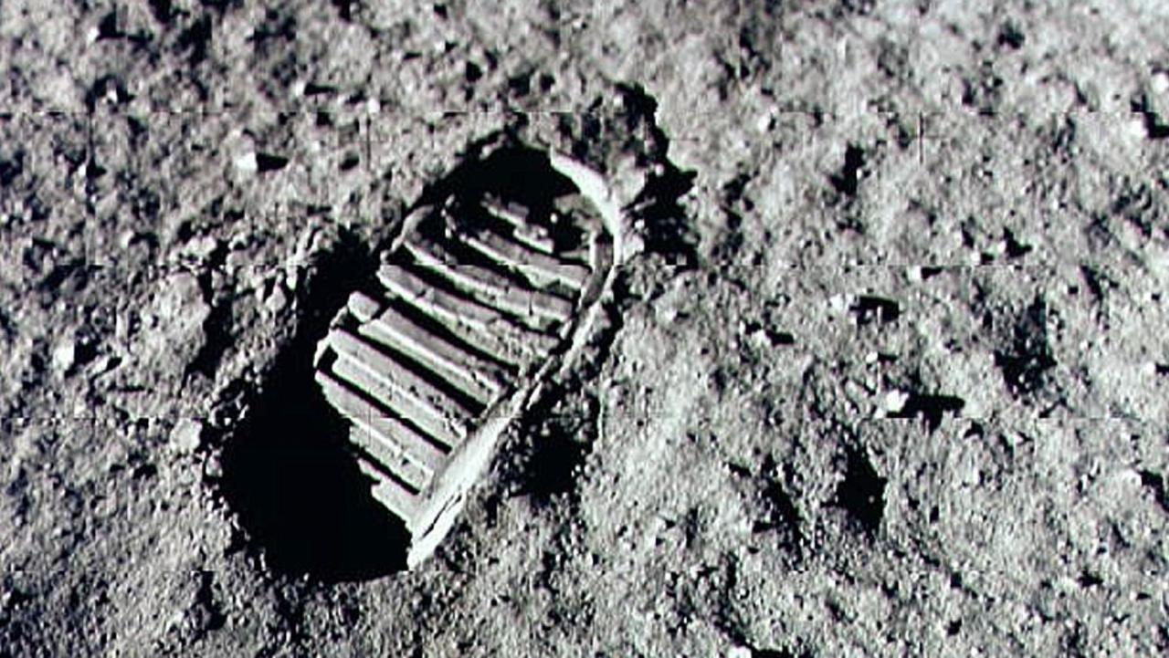 Moon dust is filling in the astronaut footprints