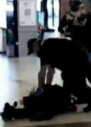 The distressing video was widely circulated on social media.
