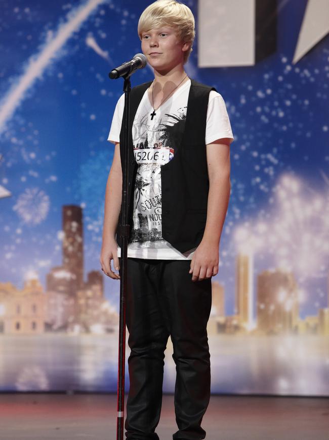 Australia's Got Talent contestant Jack Vidgen.