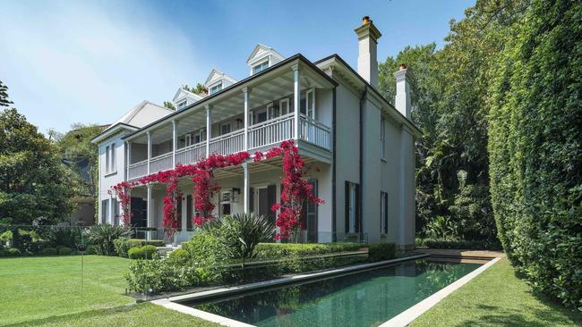 Having recently sold for $35m, Woodlands, at 85 Wallaroy Rd, Woollahra, is asking $15,000 a week as a rental.