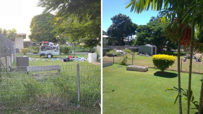 Neighbours are concerned about snakes coming into their property.