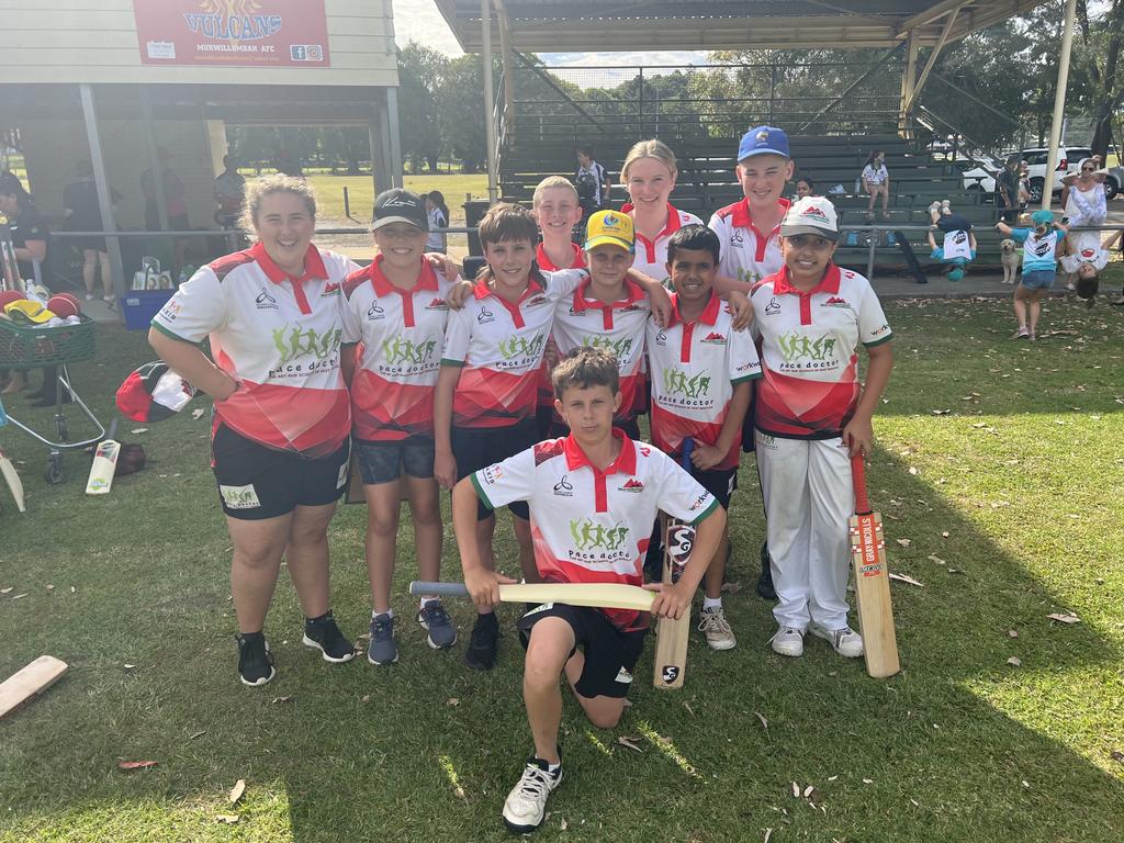 Lexi Pardo, Bailey Newell, Charlie Lesleighter, Sophie Buckley, Jack Cuppitt, Nimrat Kaur, Jass Singh, Bree Puntigam (left to right) Picture: David Bonaddio