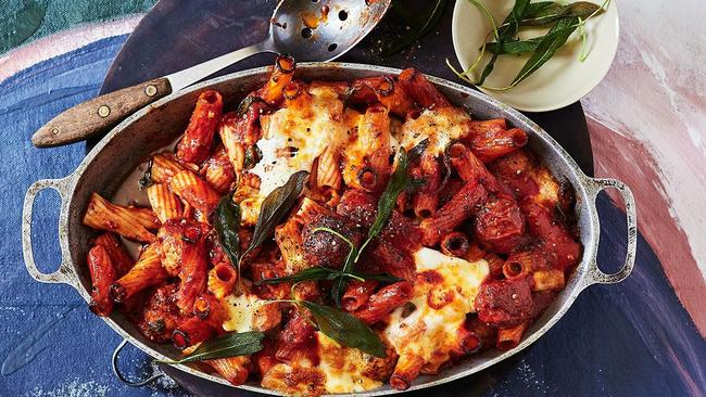 Matt Moran's roast sage meatball pasta.