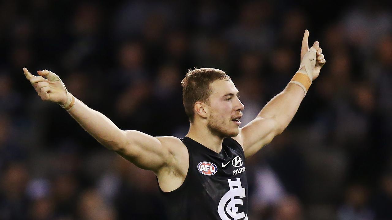 Carlton star forward Harry McKay has reportedly agreed to sign on until 2023 (Photo: Michael Dodge/Getty Images)