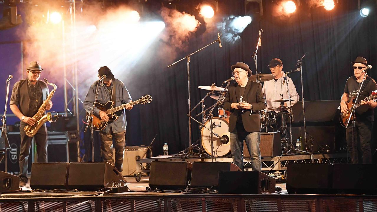 The Spirits perform at the Boss Hire Blues Bar, Gympie Music Muster. Picture: Patrick Woods.