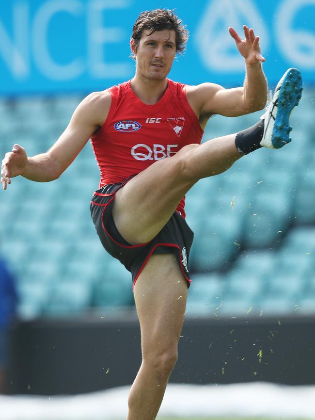 Kurt Tippett will return against GWS. Picture: Phil Hillyard