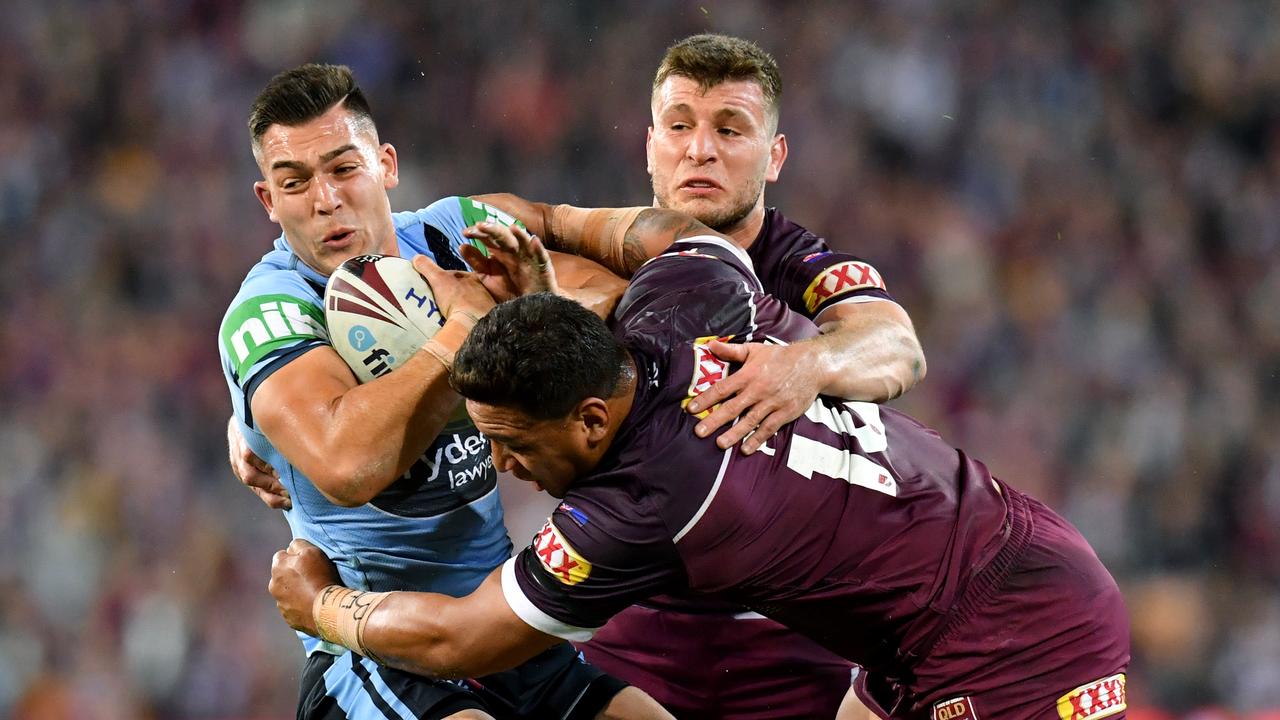 The Bulldogs may only lose Nick Cotric as their opponents lose some major weapons to Origin. Picture: AAP Image/Darren England