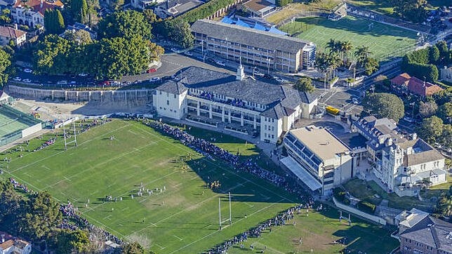 Scots College from above.